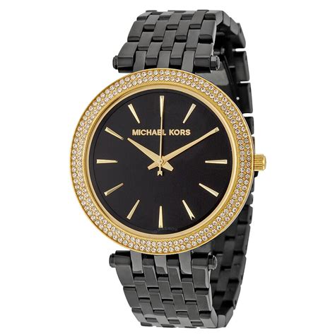 mk3322 michael kors|Michael Kors Darci Black Dial Black Ion.